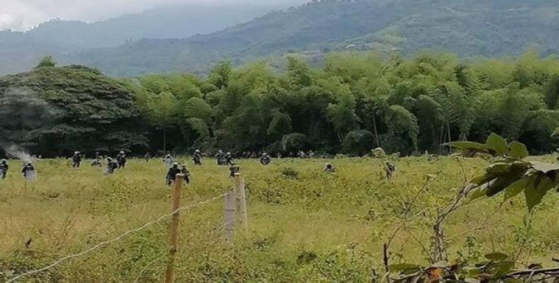 El crimen ocurrió durante una operación militar