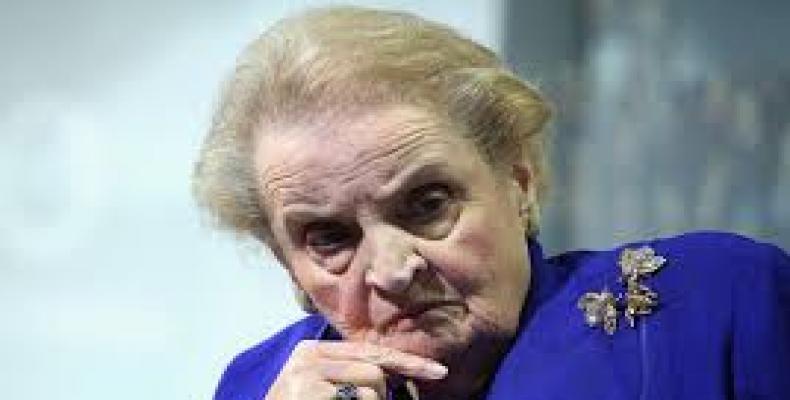 Former Secretary of State Madeleine Albright.   File: Google