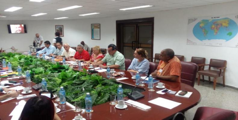 La Habana acoge la cita de la Unión Internacional de los Sindicatos de Trabajadores del Transporte, Pesca y Comunicación.Foto:Trabajadores.