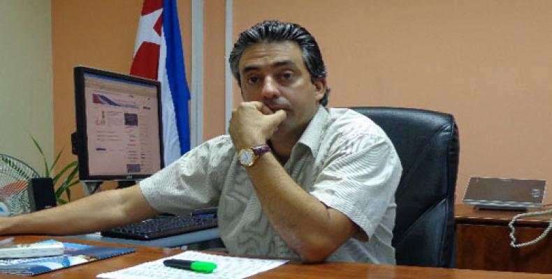 González Vidal expresó que el año culminó con la presencia en la red de redes de todos los territorios de Cuba. Foto: periódico Granma