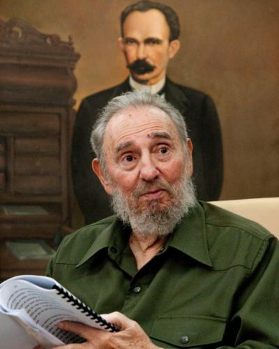 Fidel Castro siempre llevó presente el legado de José Martí. Foto: Archivo