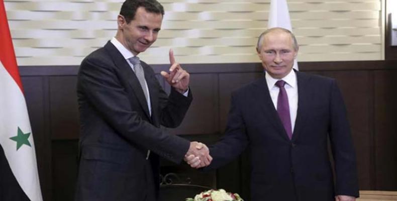 Al-Assad y Putin