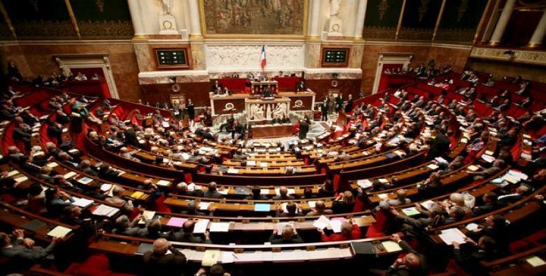 Diputados franceses votan acuerdo sobre libre comercio UE-Canadá. Foto: Palestina Libre.