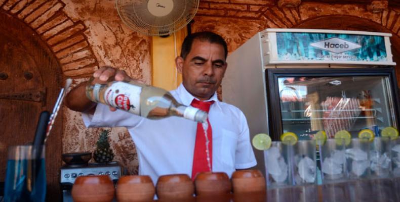 La Nueva Era, paladar ubicado en una casona del siglo XVIII.((Foto:Oscar Alfonso Sosa/ACN) 