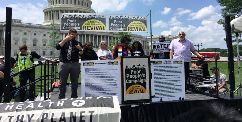 New Poor People's campaign spreads across U.S.  Photo: Democracy Now