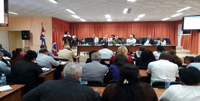 La reunión tuvo como sede la Central de Trabajadores de Cuba. Fotos: PL