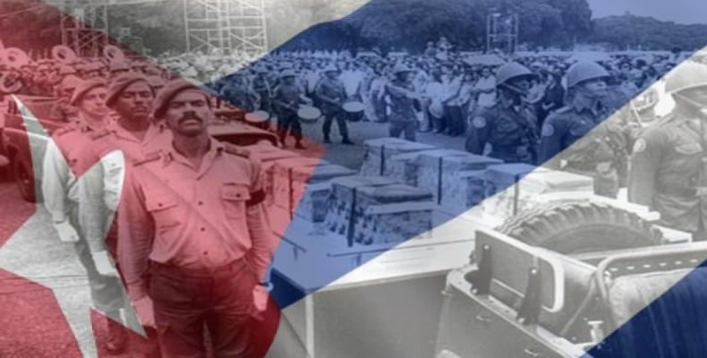En el aniversario 30 de la operación tributo es de alta significación las gloriosas gestas emancipadoras de Cuba en África. Fotos: Archivo