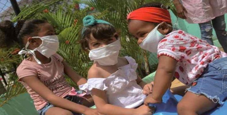 La Unión de Jóvenes Comunistas de Cuba y la Organización de Pioneros José Martí felicitaron este domingo a los niños de la nación caribeña. Foto: Prensa Latina