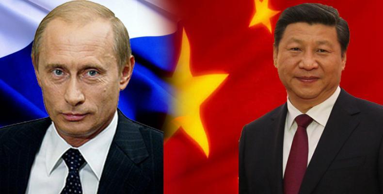 Vladimir Putin y Xi Jinping