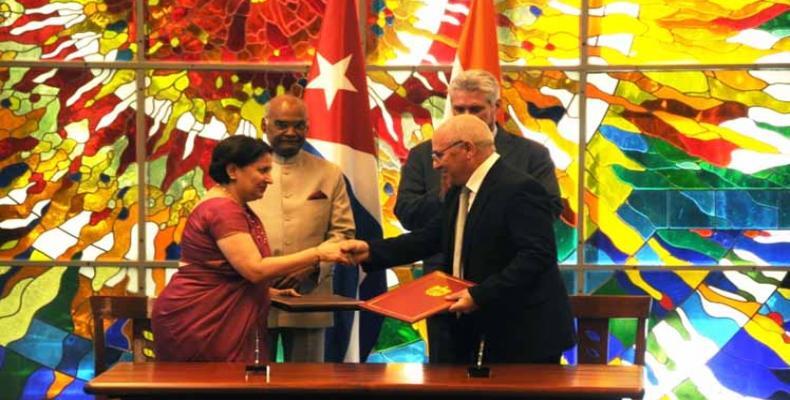 Identifican India y Cuba nuevos sectores para la cooperación. Fuente: PL.
