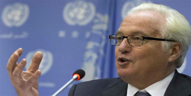 Russian Representative to the United Nations Vitaly Churkin