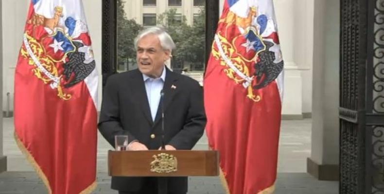 Piñera dijo que propuso al Congreso una profunda y exigente Agenda Social. Foto: @sebastianpinera