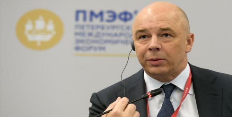 Ministro ruso de Finanzas, Anton Siluanov