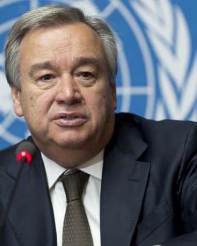 Secretario General de la ONU, António Guterres