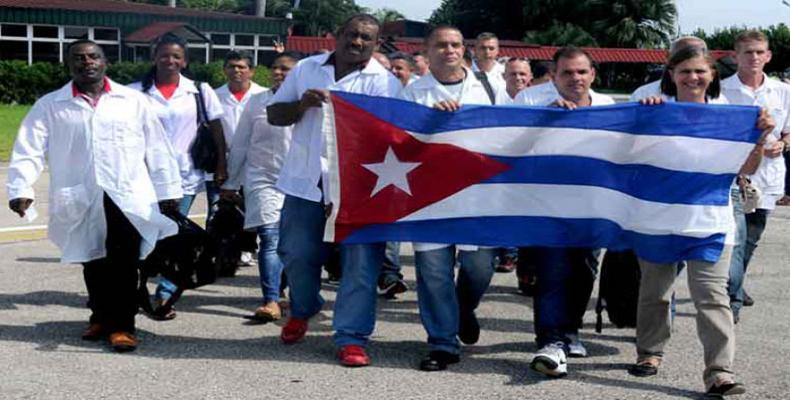 Médicos del Contingente Henry Reeve en Haití. Foto/ Archivo