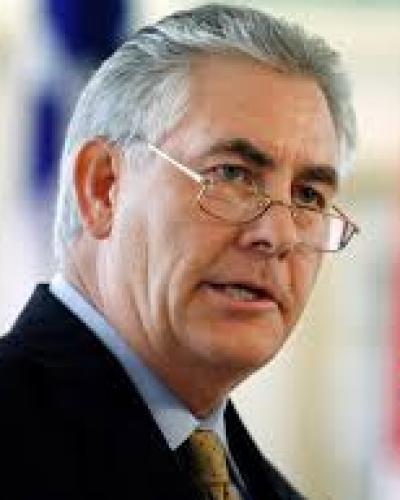 Secretario de Estado Rex Tillerson