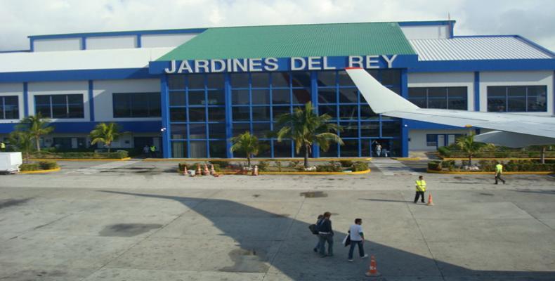 Sur la photo, l'aéroport Jardines del Rey à Cayo Coco.