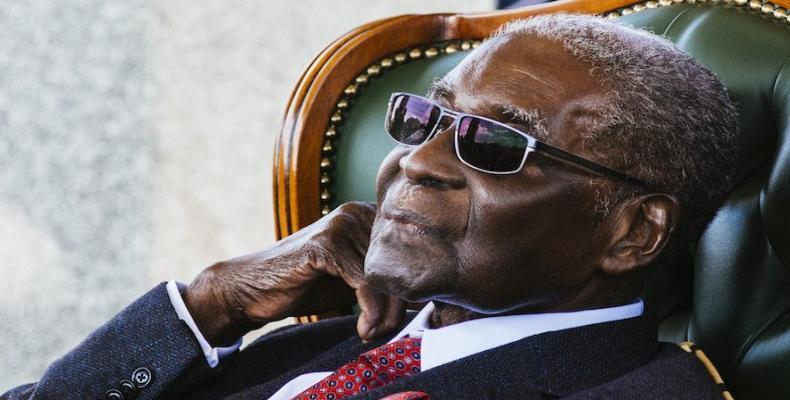 Robert Mugabe in a picture taken in July 2018. Zimlve Photo