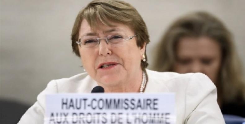 El informe de la alta comisionada de la ONU para los DD.HH, Michelle Bachelet, es fundamentalmente defectuoso y decepcionante.(Foto:archivo)