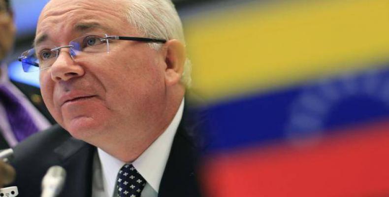 Rafael Ramírez embajador de la República Bolivariana ante la ONU. (Foto/ internet NH)