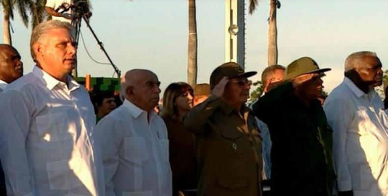 El primer vicepresidente de Cuba, Miguel Díaz-Canel, reafirmó la fidelidad de la Revolución a los ideales del guerrillero cubano-argentino Ernesto Che Guevara