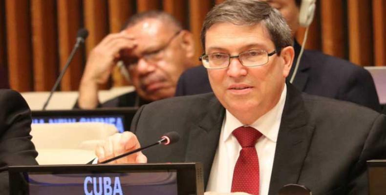 Canciller cubano presentará el informe ante la ONU