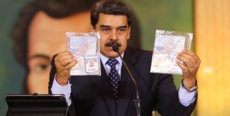 Presidente de Venezuela, Nicolás Maduro, denuncia operación Gedeón. Foto: TeleSur.