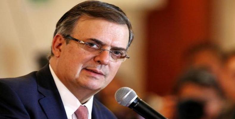 Ebrard dijo que aún no han alcanzado un acuerdo con Washington. Foto: Internet