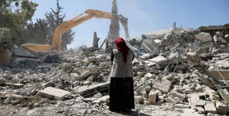 Demolishing the family homes of alleged militants is a form of collective punishment.  (Photo: Reuters)