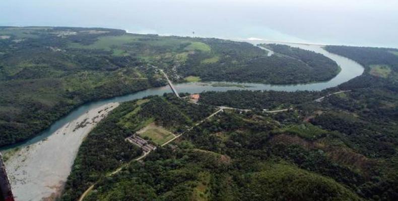 Cuenca del río Toa, una de las más importantes de Cuba y el Caribe por su biodiversidad y reservas acuíferas.Foto:ACN.