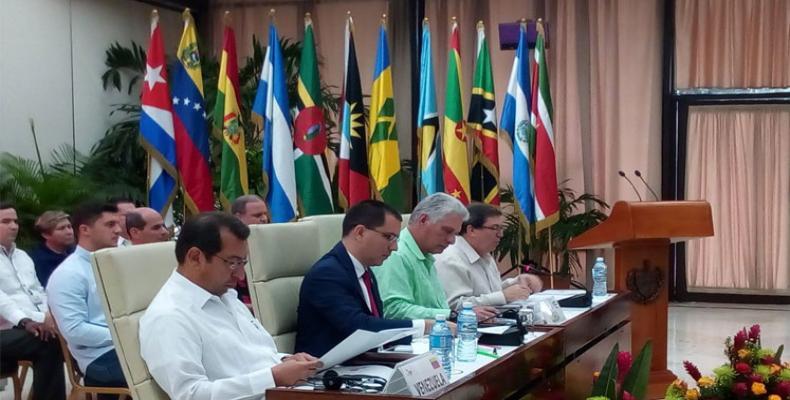 Sesión de clausura del encuentro, en La Habana. Foto: PL