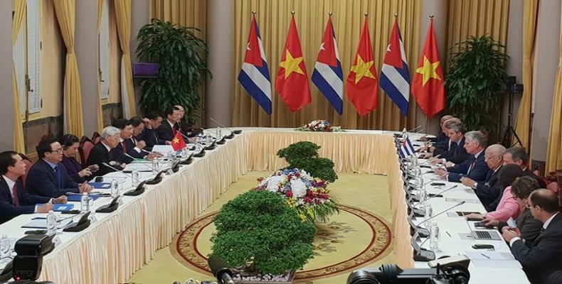 Vietnamitas y cubanos fortalecen relaciones. Fotos tomadas de PL