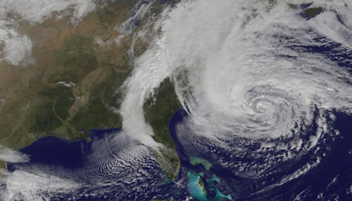 El huracán Sandy (categoría 3) fue el primero de Gran Intensidad que azotó a Santiago de Cuba, el 25 de octubre de 2012.  Foto: Archivo