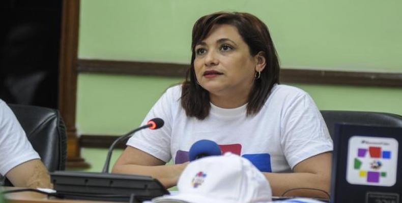 Susely Morfa, secretaria general de la UJC
