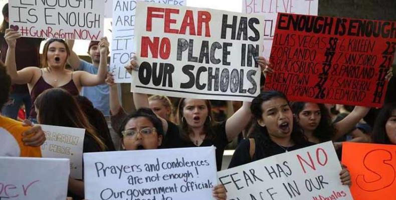 &quot;El miedo no tiene lugar en nuestras escuelas&quot; Imagen/Escambray