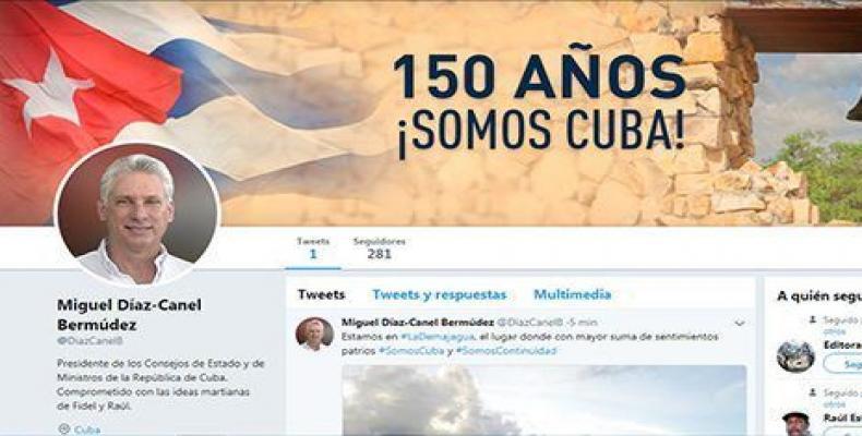 Líderes, personalidades e internautas de varias partes del mundo le dieron la bienvenida a Twitter al presidente cubano.Imágen:Cubaminrex.
