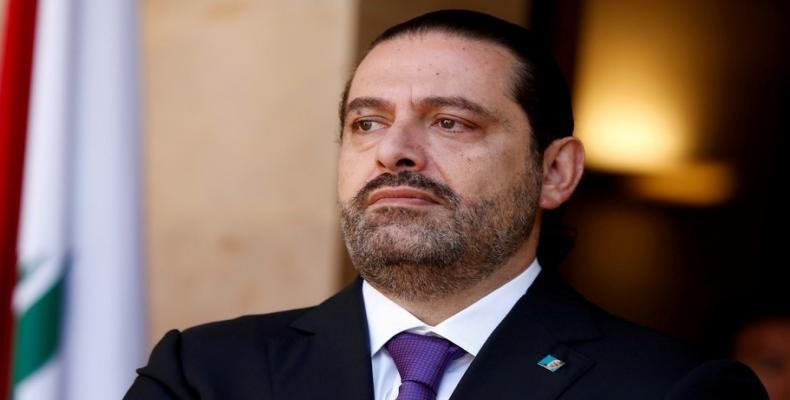 Primer ministro libanés Saad Hariri