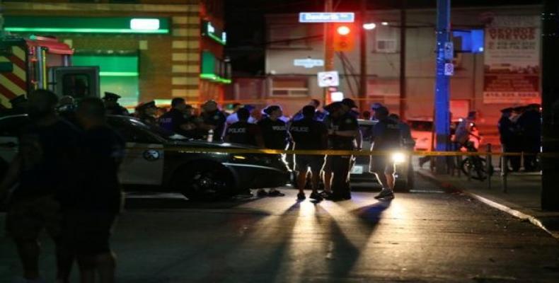 Causa tiroteo en ciudad canadiense dos muertos y 13 heridos. Foto: Reuters.