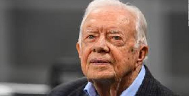 Former U.S. president Jimmy Carter (Photo by Reuters)