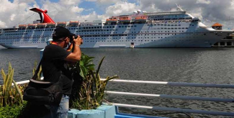 Compañías estadounidenses de cruceros reafirmaron que siguen apostando por Cuba como un importante destino turístico.Foto:PL.