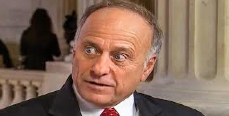 Representative Steve King praises white nationalism, blasts congressional diversity.   Photo: Google