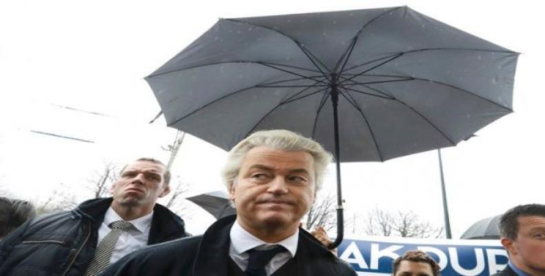 El derrotado Wilders.  Foto:  Reuters