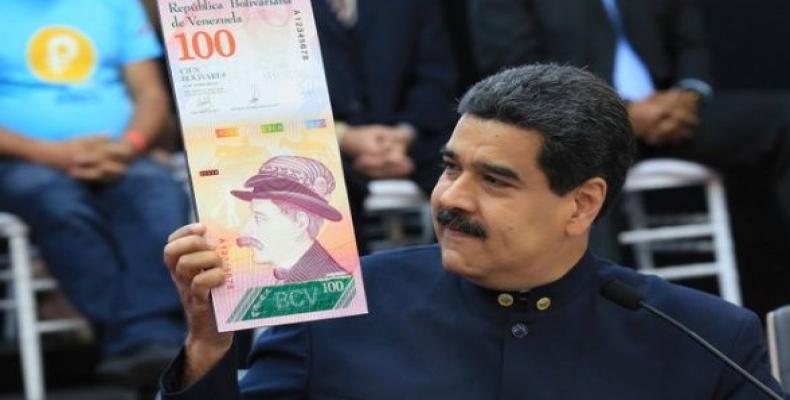 The decision to remove three zeros from the Bolivar will take effect on June 4th.