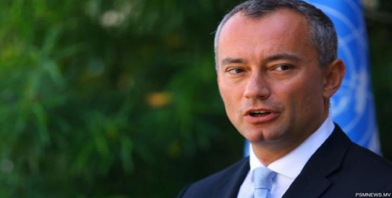 Nikolay Mladenov, the United Nations Middle East envoy.  Photo: AFP