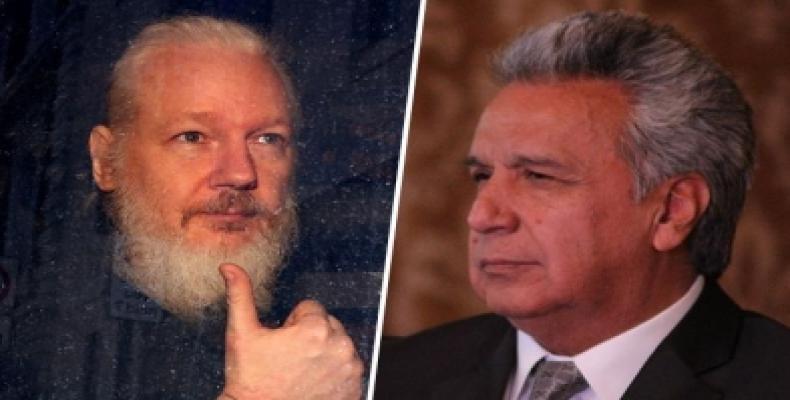 Julián Assange/Lenin Moreno