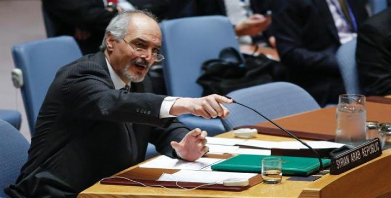 Syria's Ambassador to the UN, Bashar al-Ja'afari