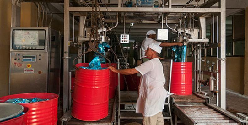 Los controles para la ejecución de las obras fabriles la industria conservera La Conchita se realizan semanalmente.Foto:RReloj.