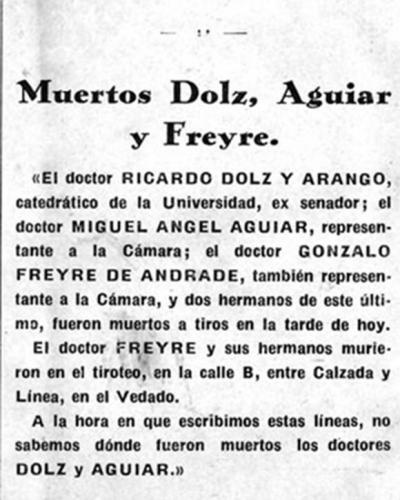 Heraldo de Cuba, 27 de septiembre de 1932 . Foto: La Jiribilla.