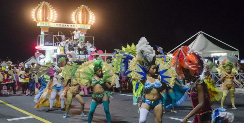 Carnivals kicked off in Havana this weekend, will extend for two more weeks. Photo: Granma