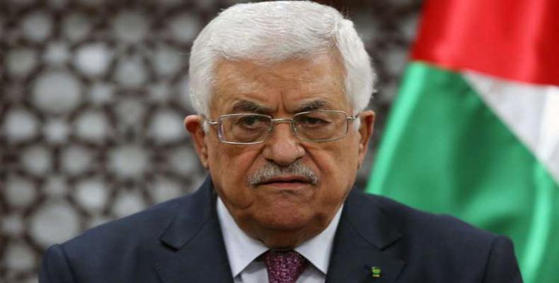 Mahmoud Abbas. Photo Radio Rebelde 